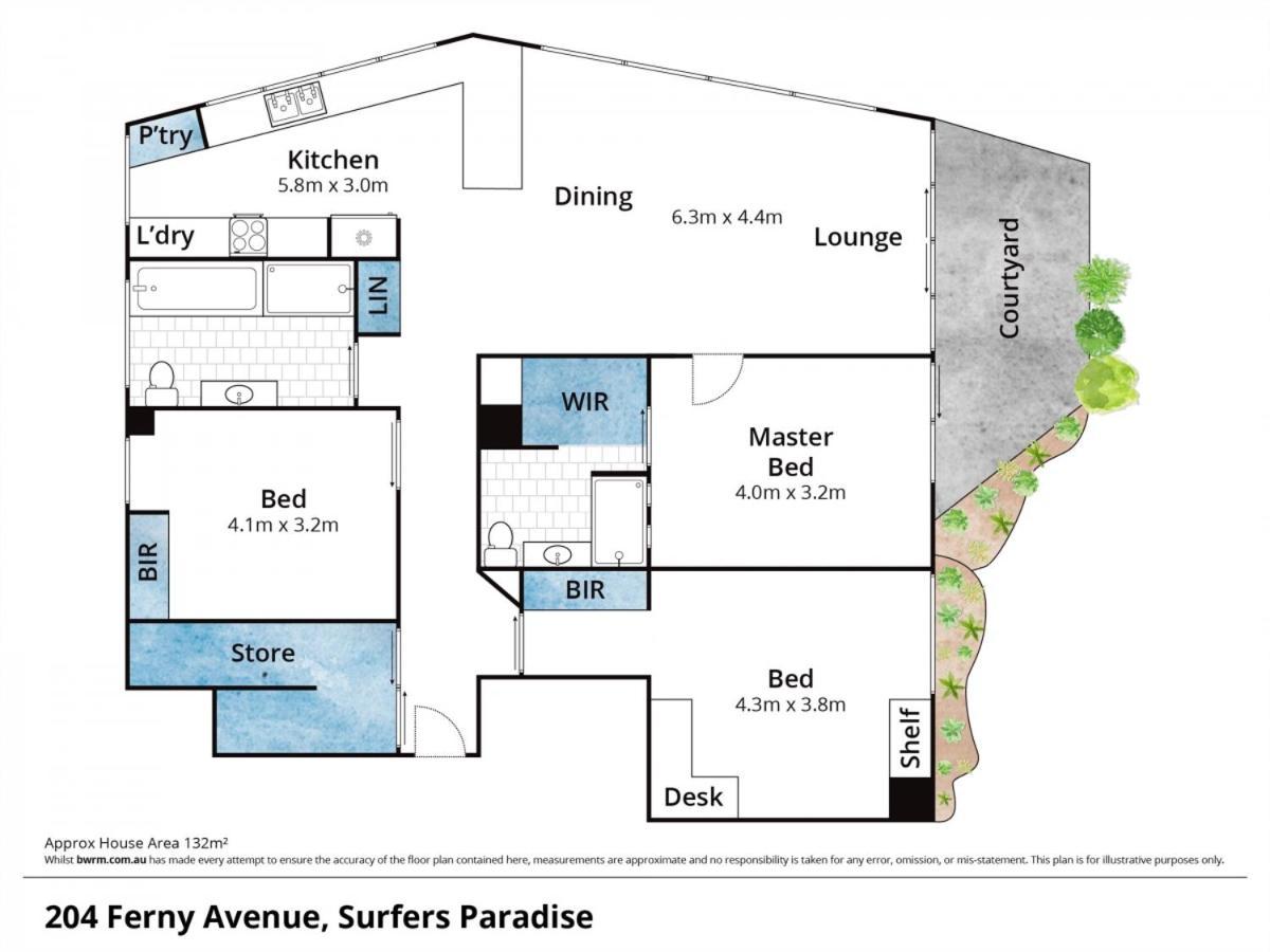 Three-Bedroom Apartment Ground Floor