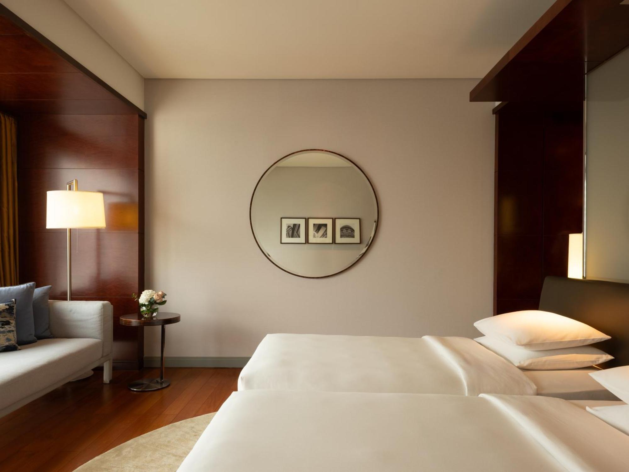 Twin Room Two Twin Beds Twin Towers View