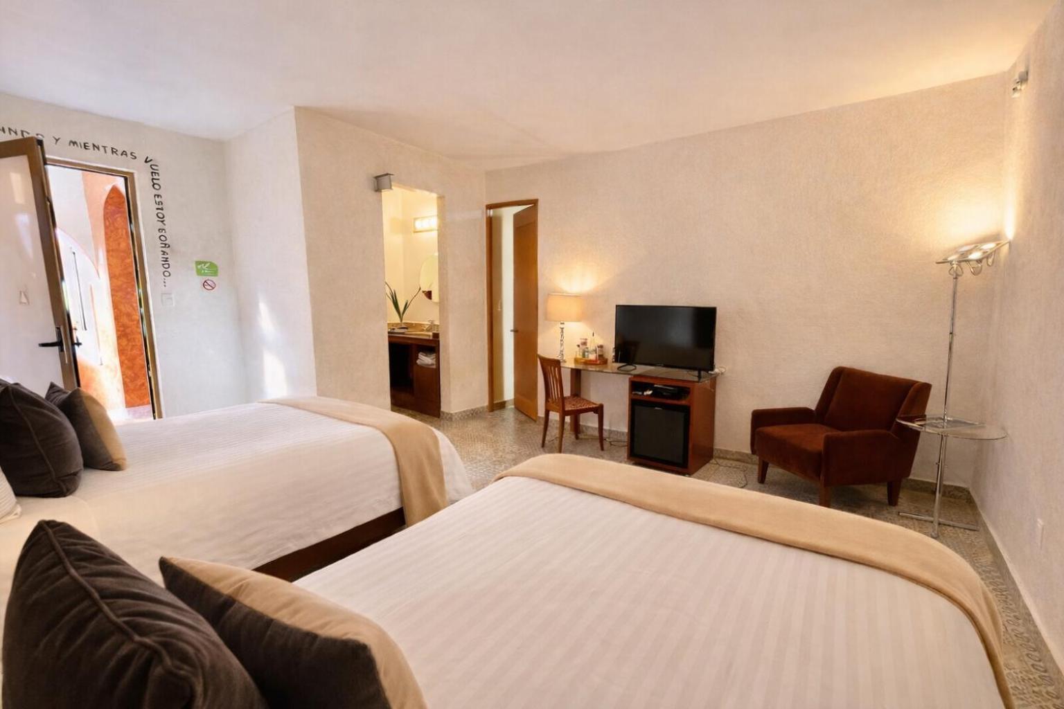 Double Room Two Double Beds