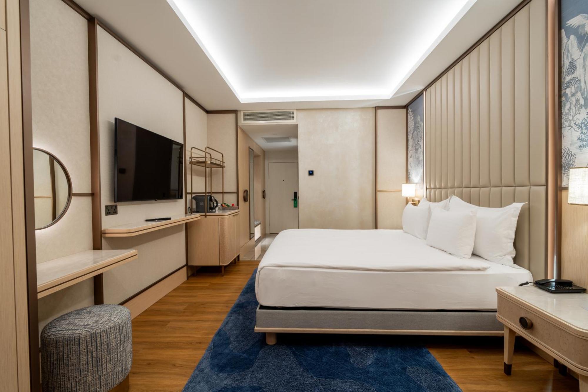 Deluxe Doppel-/Zweibettzimmer mit Meerblick