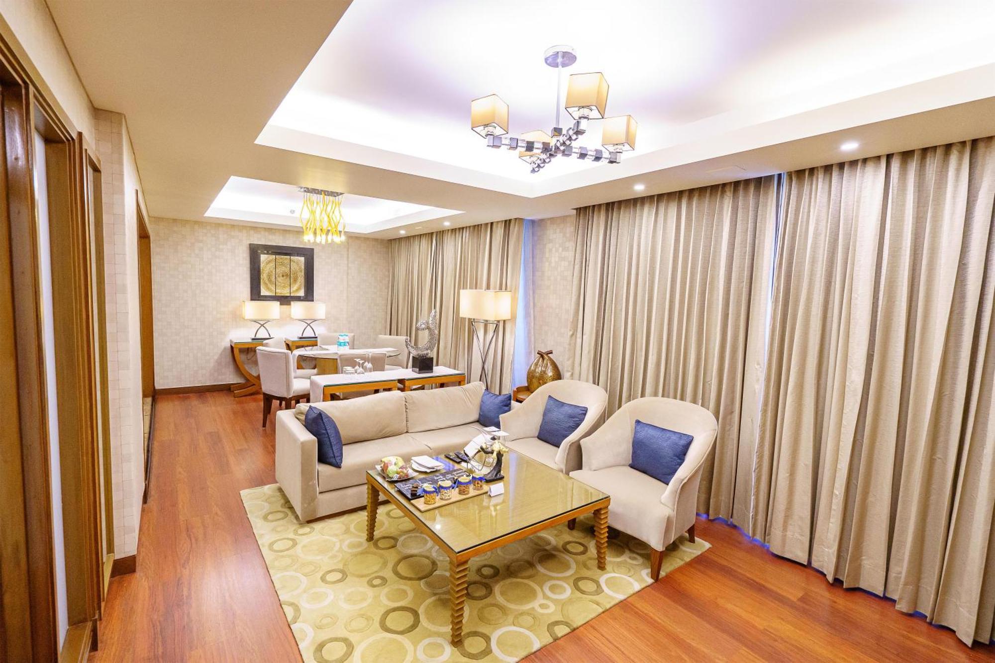 One-Bedroom Suite on Food & Soft Beverage Hotel Credit of INR 1000 on Food Soft Beverages Restaurants only Buy 1 1 on IMFL drinks from 1800 to 2000 Hrs Ethyl Bar