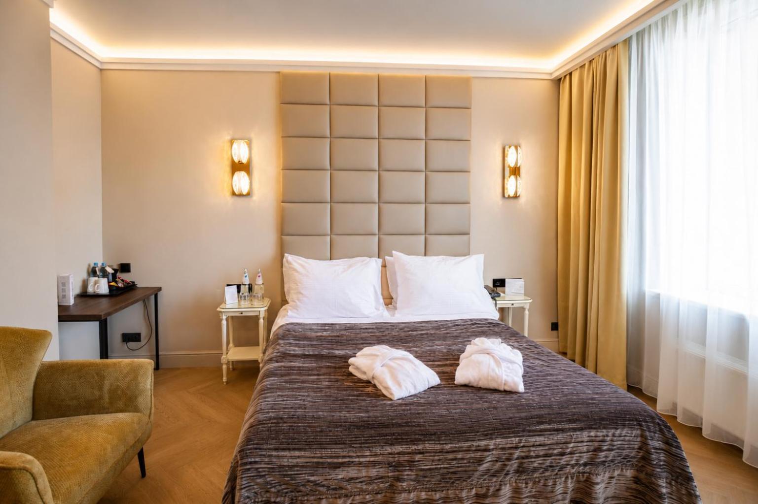 Deluxe Double or Twin Room with Sea View Terrace with Sea Wellness SPA Access