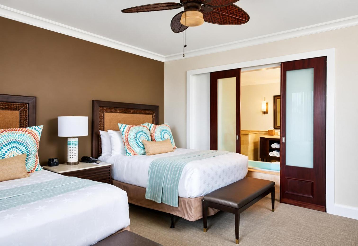Lagoon View Double Queen Guestroom