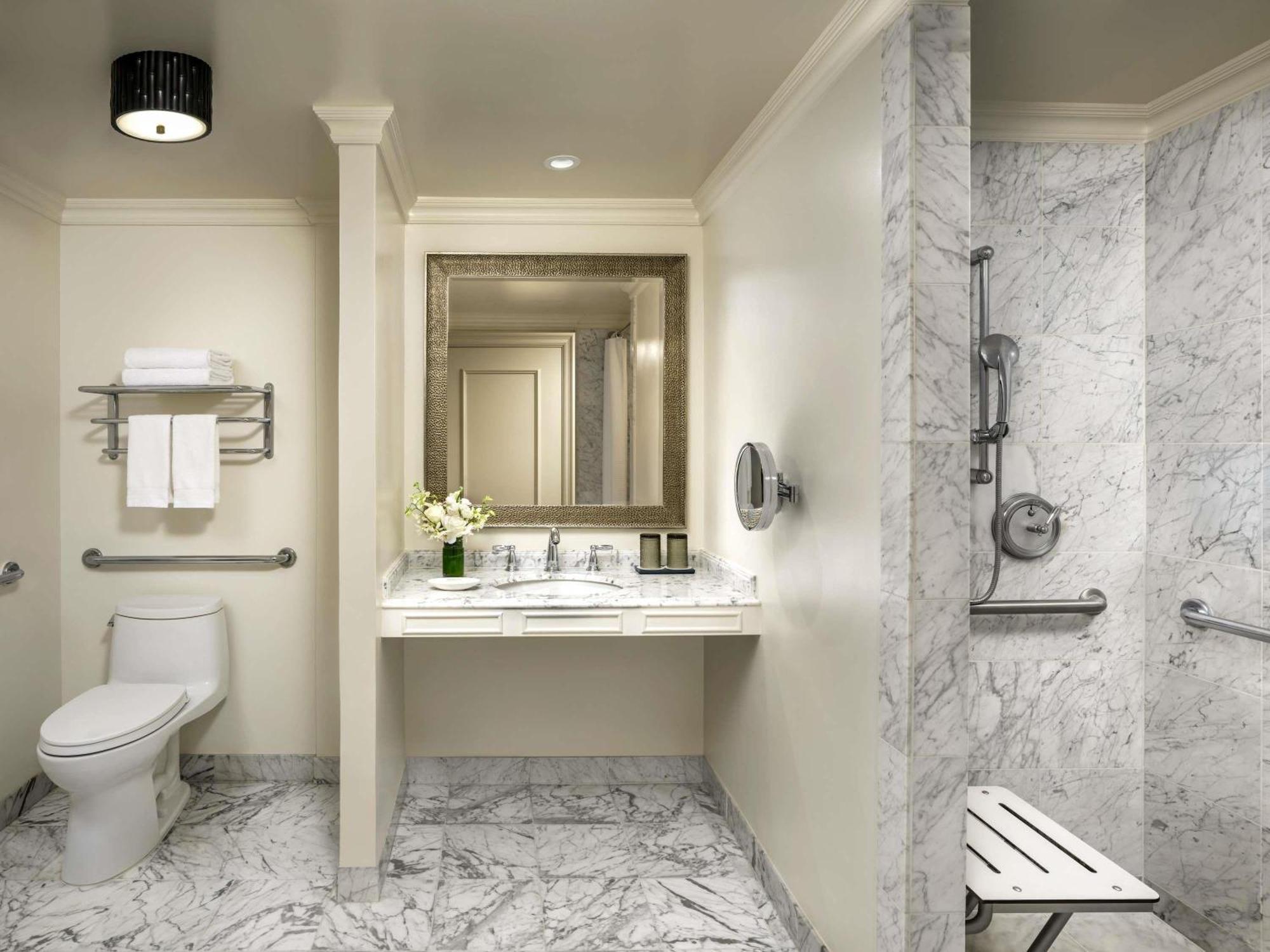 Fairmont Garden View Roll Shower Mobility or Hearing Accessible