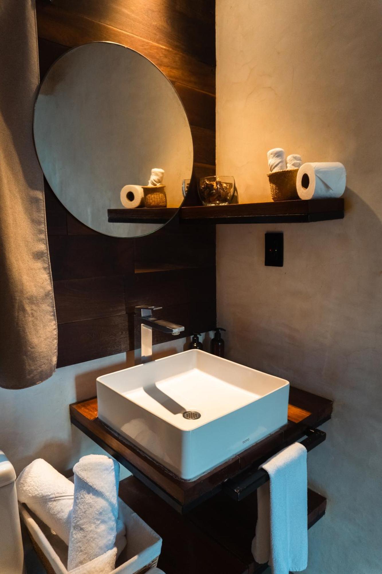Queen Room Pool View Tiny House Concept