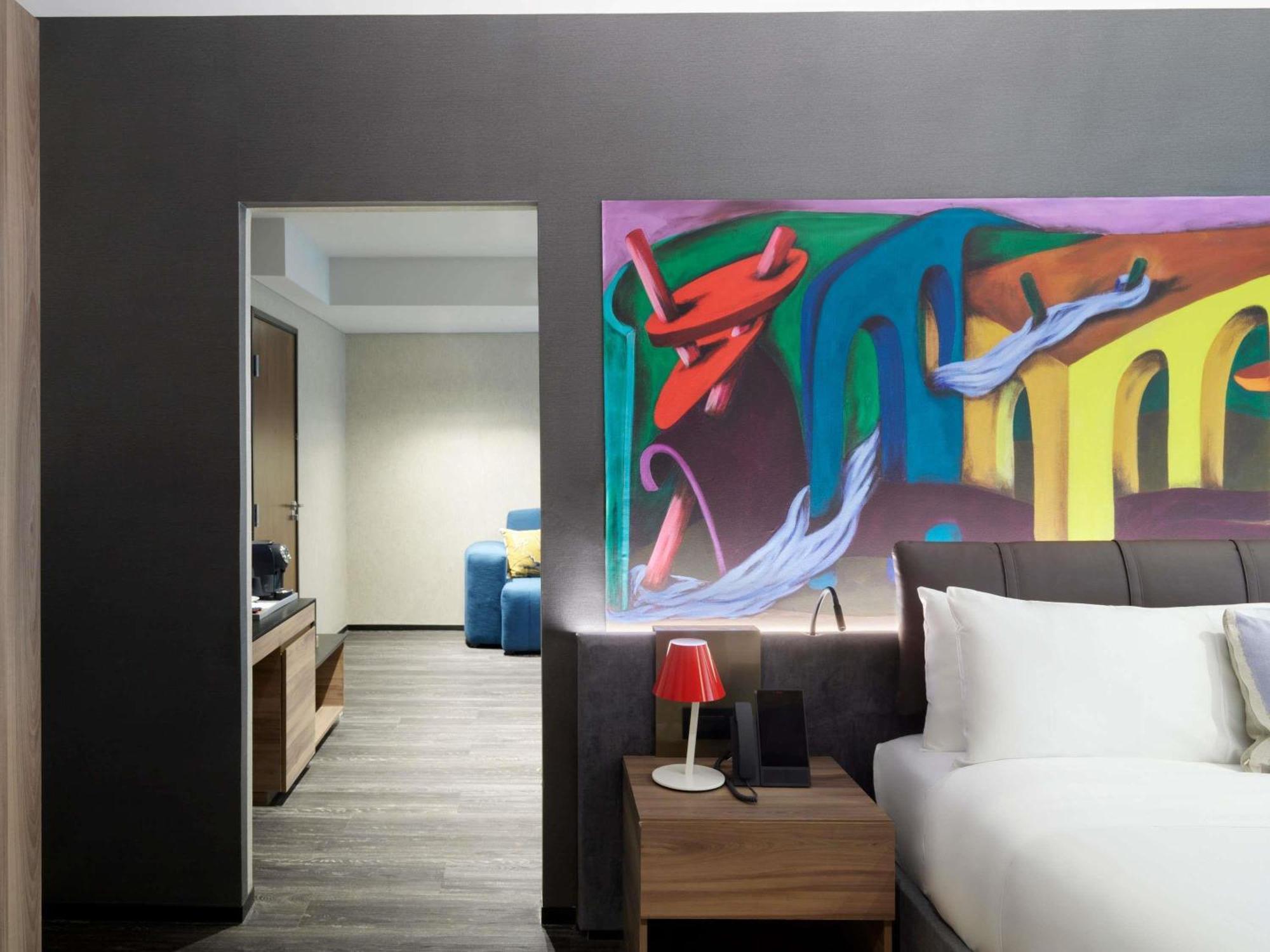 Suite en esquina con cama extragrande
