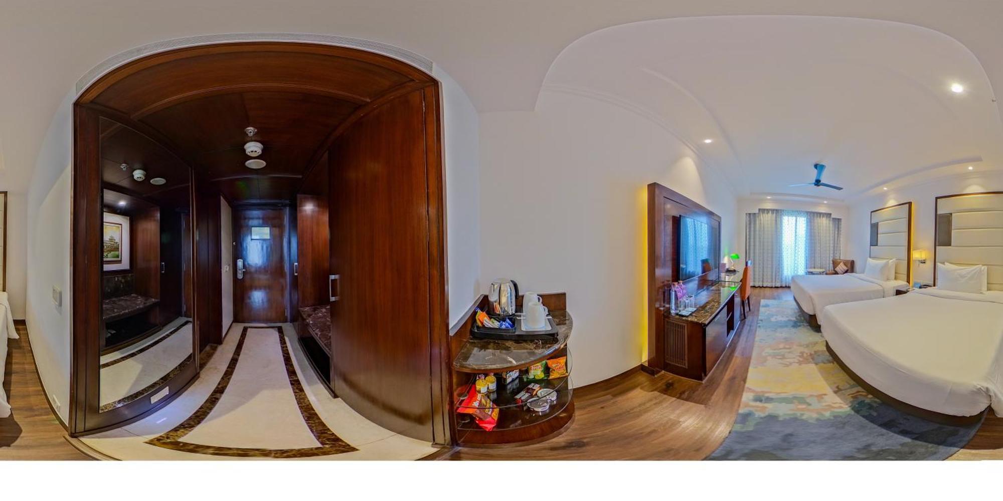 Superior Double Room Enjoy Happy Hours 11 on Beverages 12 PM-6 PM Except Dragon House on Spa Laundry service INR 500 credit on buffet at Mosaic Restaurant