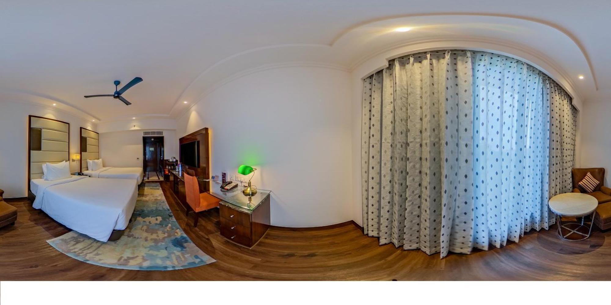 Superior Double Room Enjoy Happy Hours 11 on Beverages 12 PM-6 PM Except Dragon House on Spa Laundry service INR 500 credit on buffet at Mosaic Restaurant