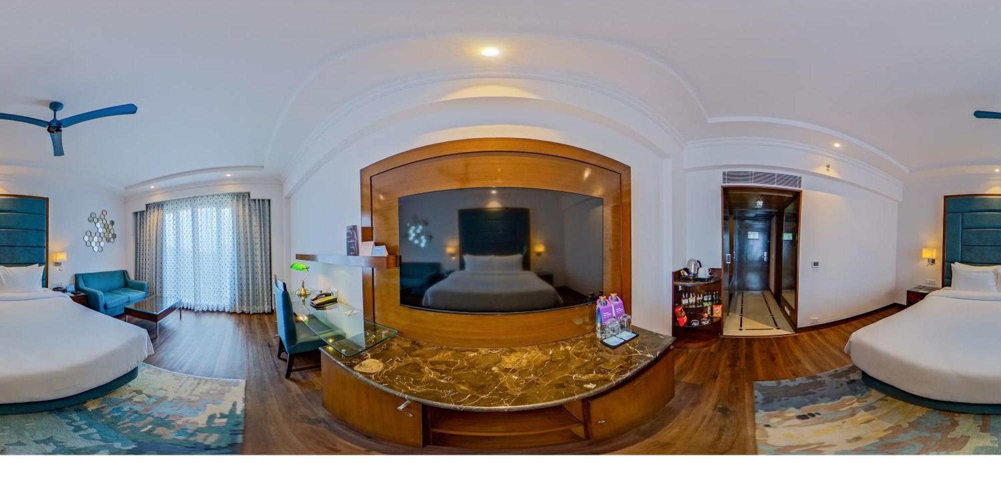 Standard Room Enjoy Happy Hours 11 on Beverages 12 PM-6 PM Except Dragon House on Spa Laundry service INR 500 credit on buffet at Mosaic Restaurant