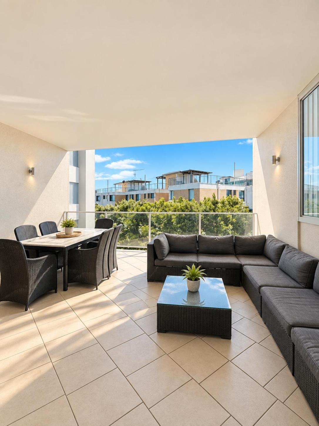 Two-Bedroom Apartment Garden View