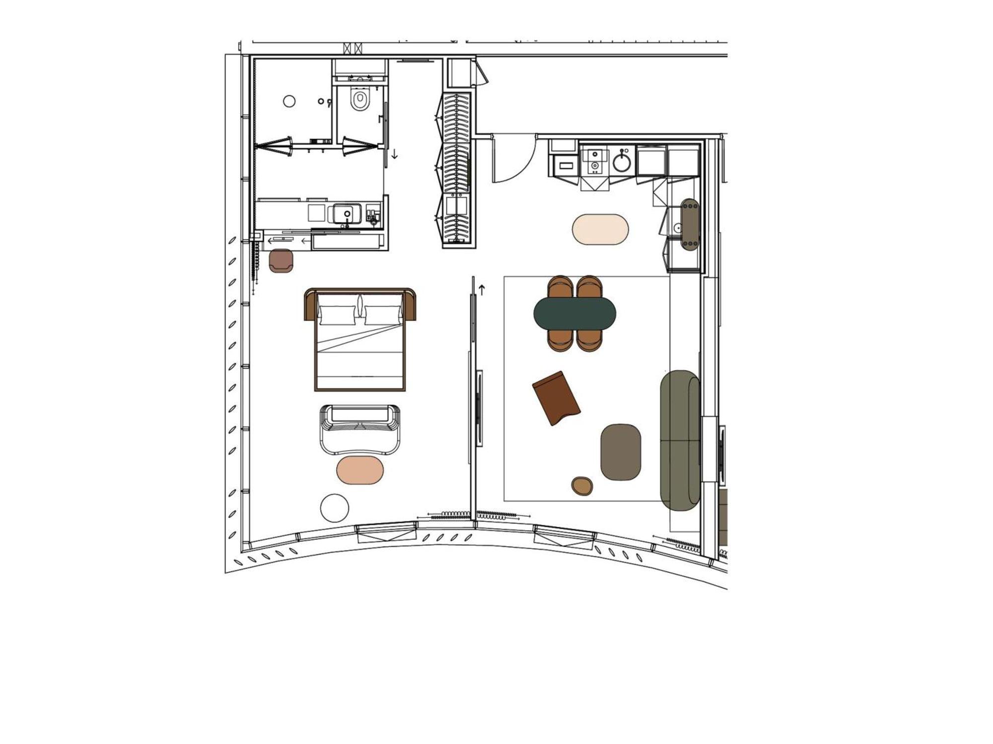 One-Bedroom Sunset Suite