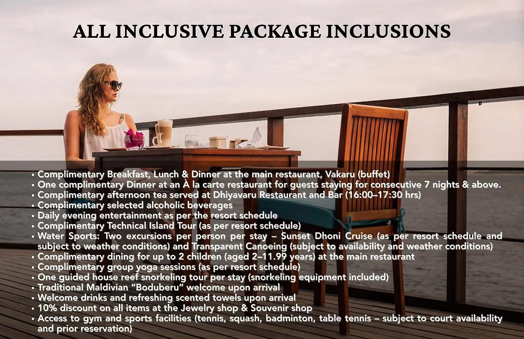Reethi Faru Resort - Stay 5 Nights Or More And Enjoy A Free Sunset Cruise-1