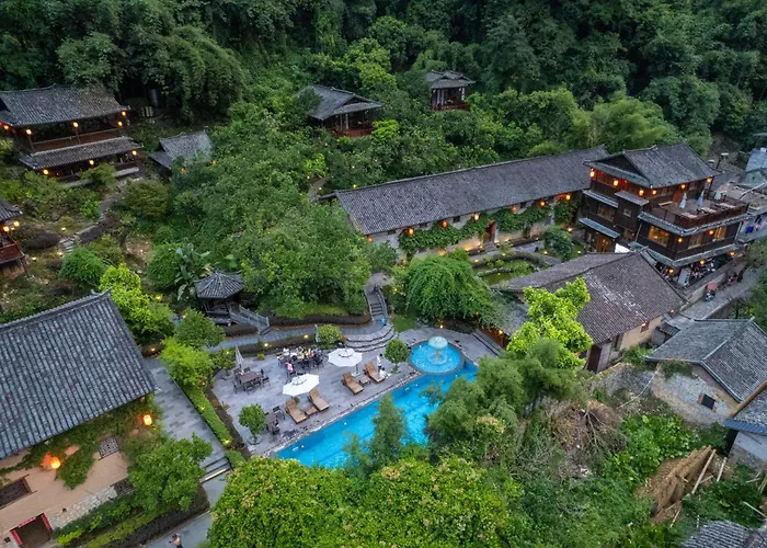 Yangshuo Ancient Garden Boutique -Free Pick Up From Airport Or Ts Over 3 Nights