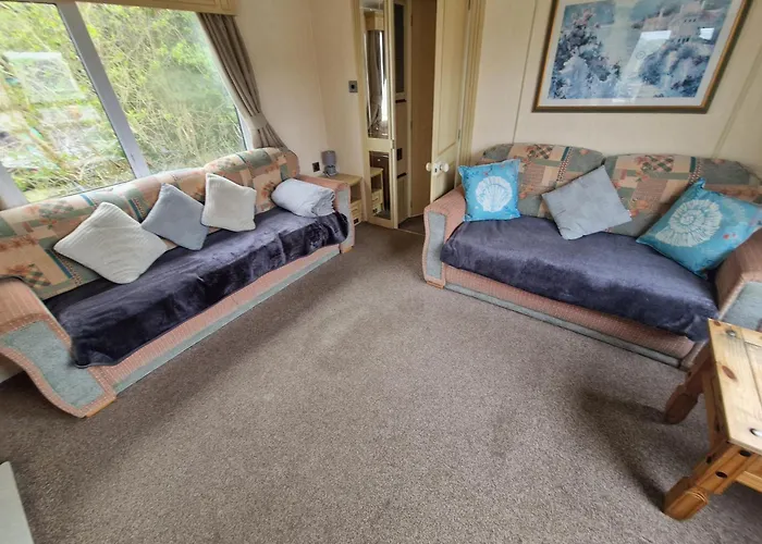 Haven On The Hill 2 Bed Caravan With Town Views Of Aberystwyth F7
