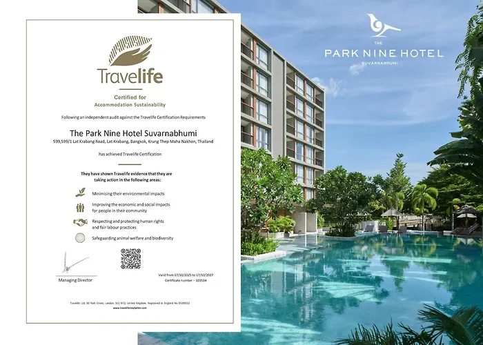Park Nine Suvarnabhumi - Free Bkk Airport Shuttle